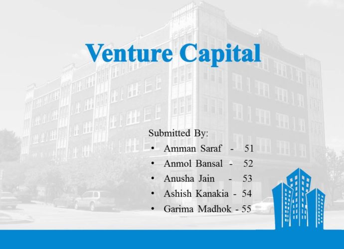 Venture Capital Project/Presentation