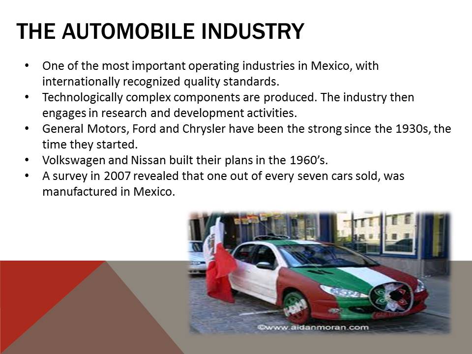 Automobile Industry in Mexico