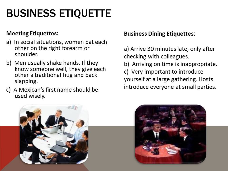 Business Etiquette in Mexico