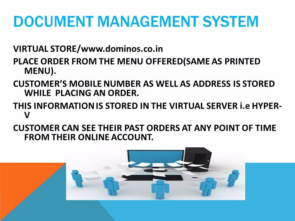 Document Management System of Dominos