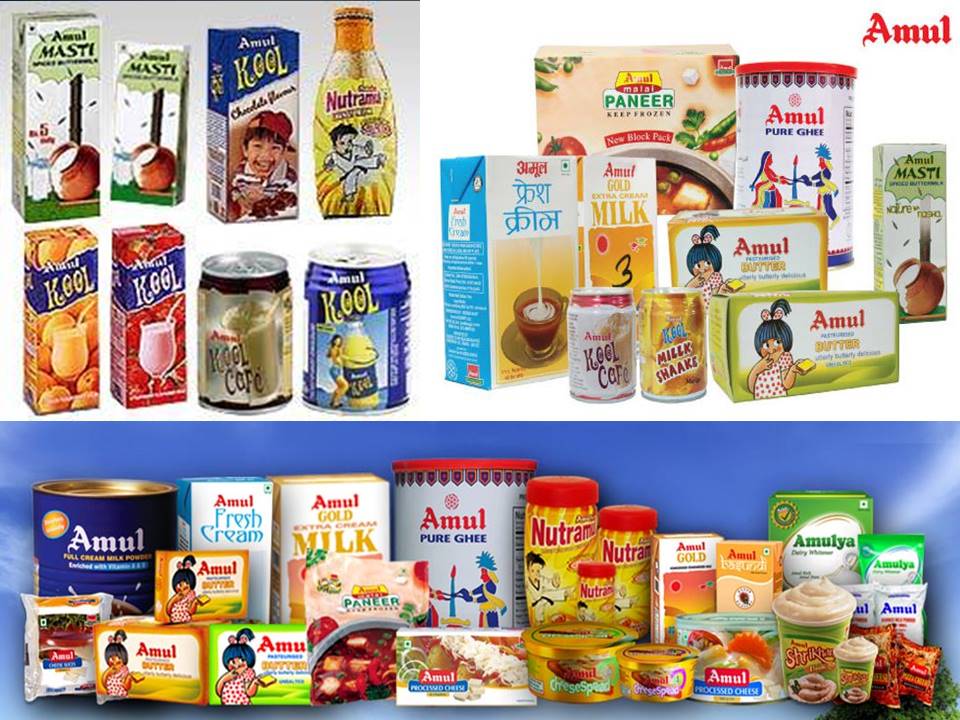 amul products price list