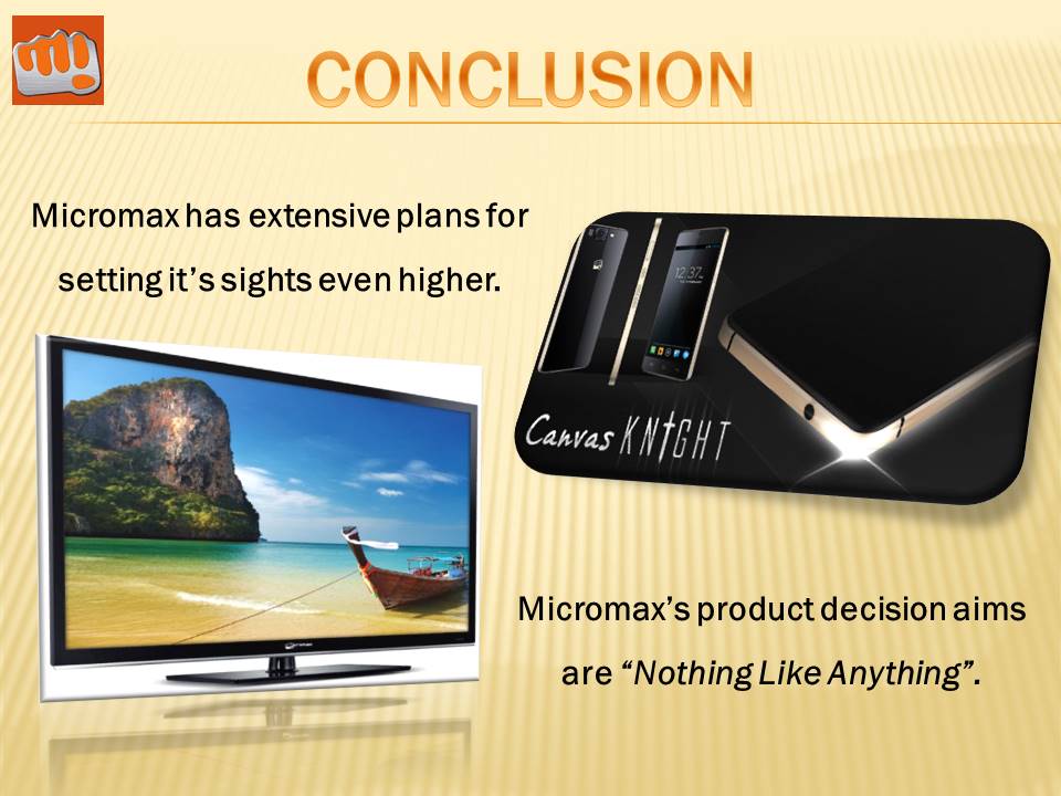 Micromax Product Decision