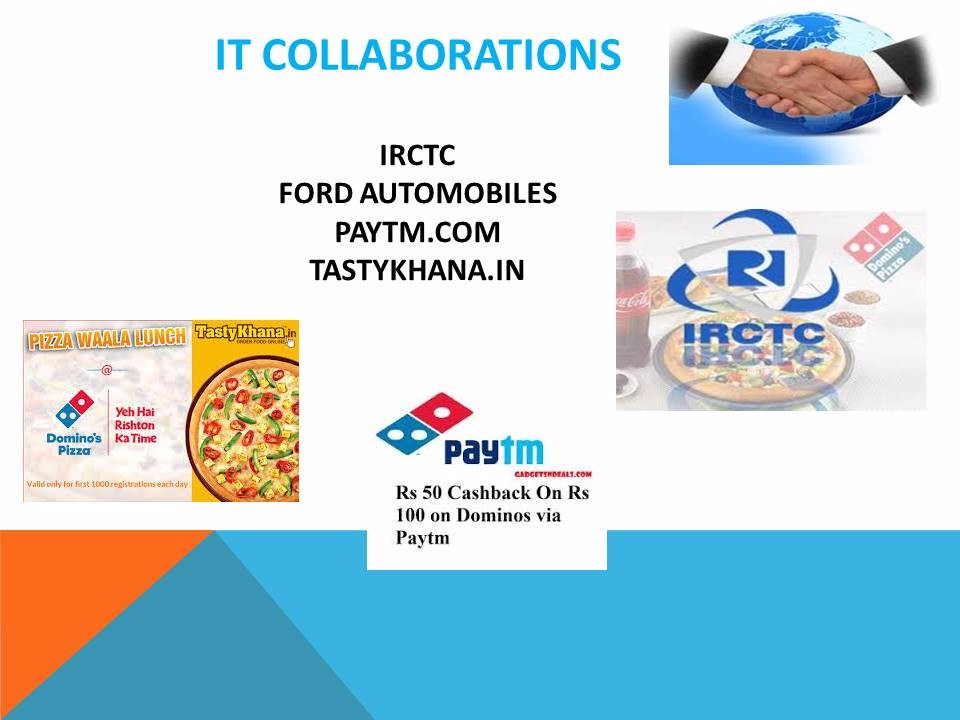 IT collaborations of Dominos
