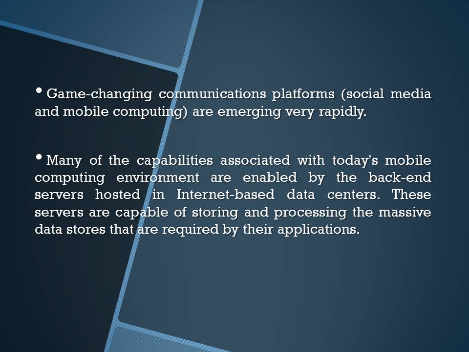 Mobile Computing Conclusion