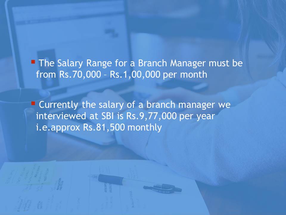 Branch Manager Salary