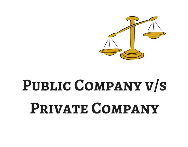 difference between Public company and private company