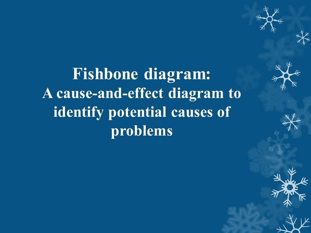Fishbone Diagram Flipkart
