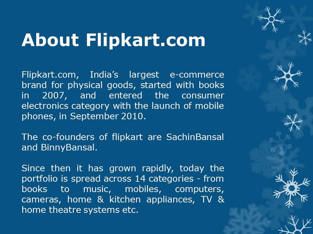 About Flipkart