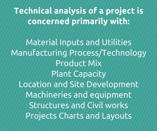 Technical analysis of a project