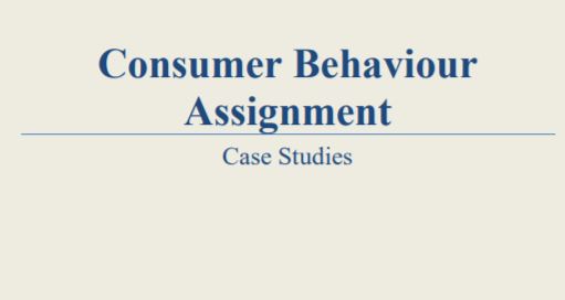 short case study on consumer behaviour