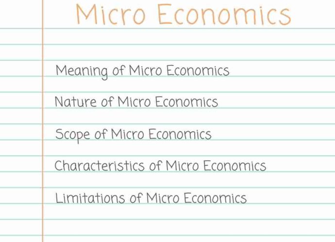 Micro Economics Introduction