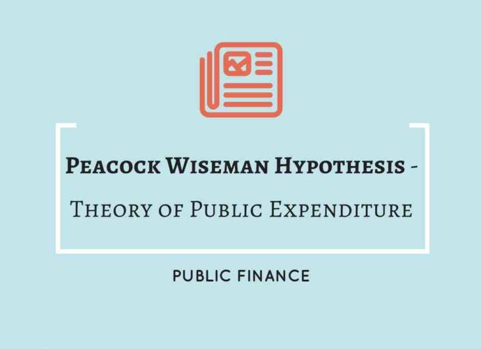 Peacock Wiseman Hypothesis - Public Expenditure