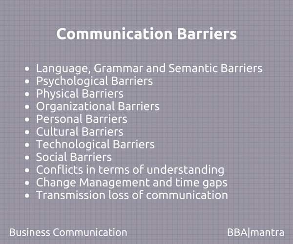 attitude barriers to communication