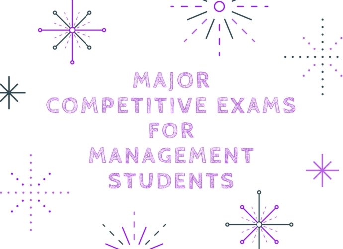 Competitive exams for management students in India