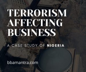 TERRORISM AFFECTING BUSINESS